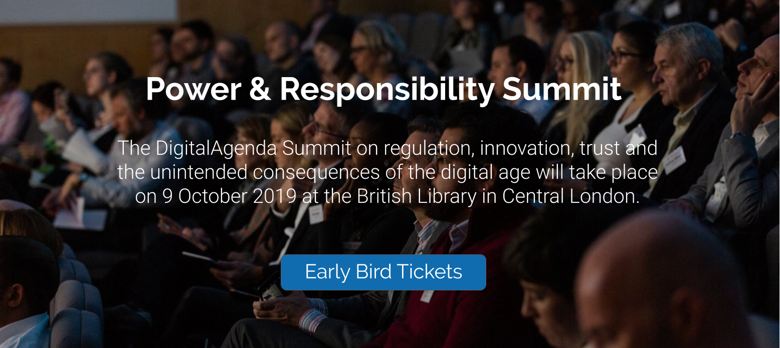banner for power and responsibility summit
